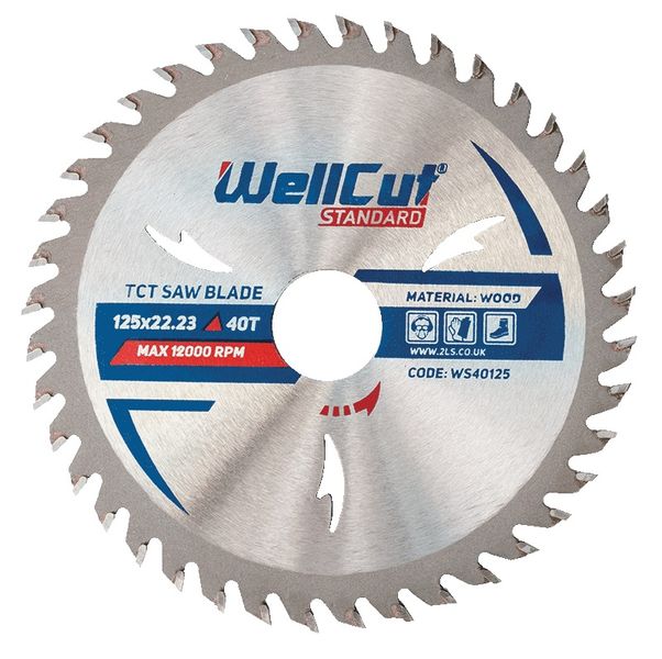 Пильний диск WellCut Standard 50 шт/уп 165x20 WS48165 фото