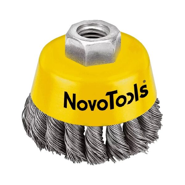 Щітка торцева NovoTools 40 шт/уп 100 мм NTWB10014ST фото