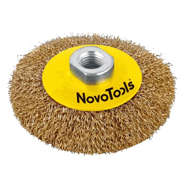 Щетка конусная NovoTools 60 шт/уп 115 мм NTBWB11514BC фото